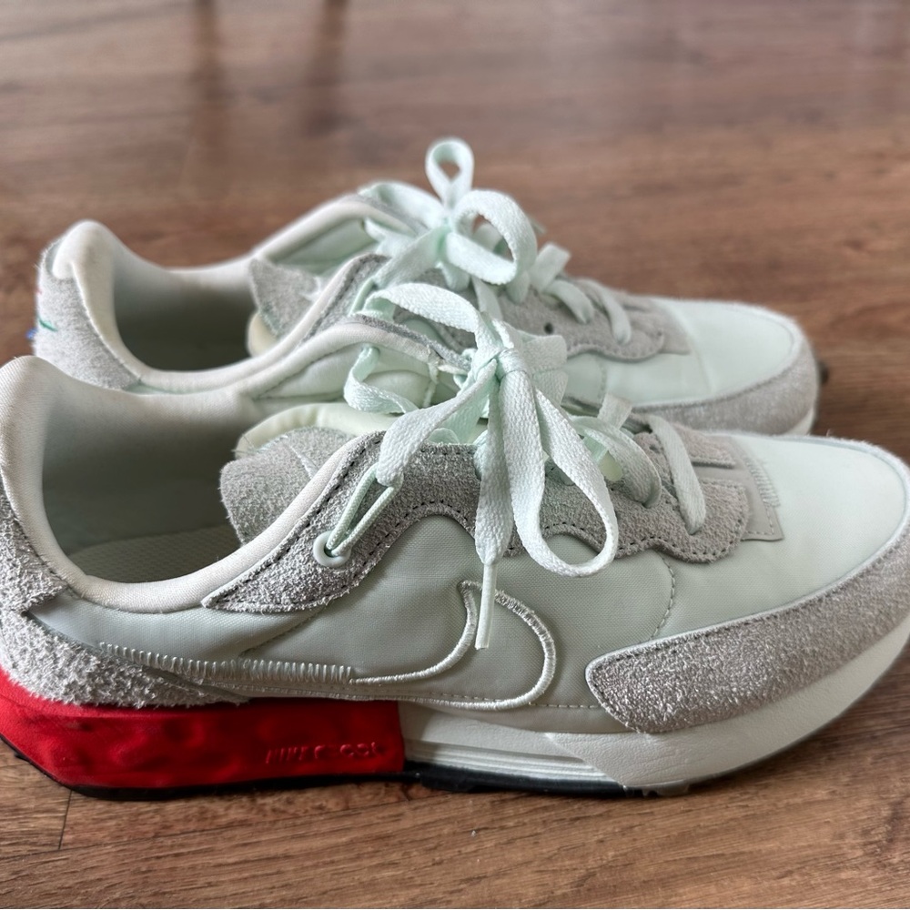 Nike Red and Mint Sneakers